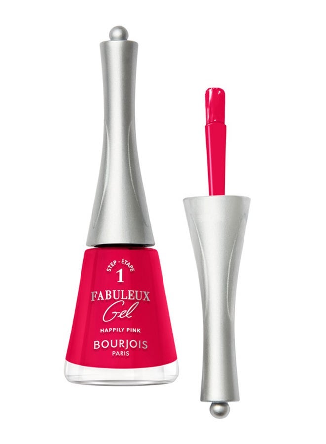 BOURJOIS PARIS Fabuleux Ink Lacquer - 03 - Moka'Ddiction 3.5Ml & Fabuleux Gel Nail Polish - 260 - Happily Pink 9Ml Bundle - Image 3